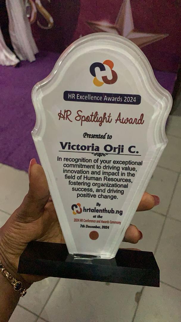 Award close-up
